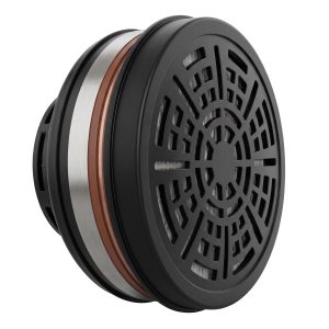 dark grey particulate respirator filter