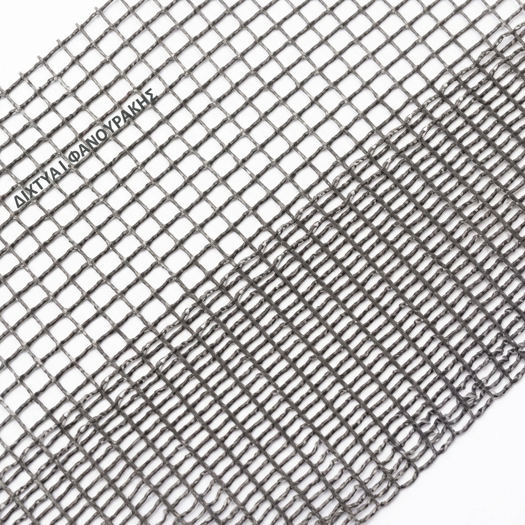 fanourakis grey mesh netting fabric fanourakis grey mesh netting fabric