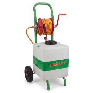 lion spray mobile trolley sprayer with hose reel