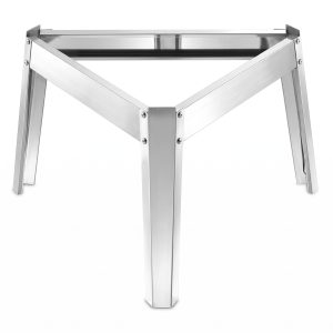 stainless steel three leg table base v shape.jpg