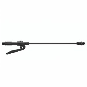 black agricultural sprayer wand with trigger