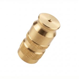 precision machined brass garden hose nozzle tip